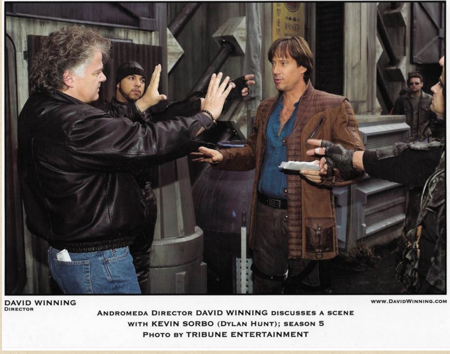 DW autograph 5 #6 Andromeda Season 5 with Kevin Sorbo